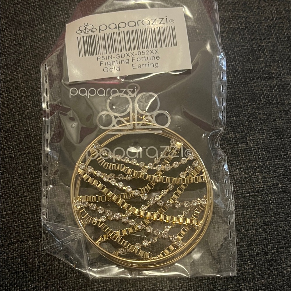 Paparazzi Gold and Silver Hoop Earrings